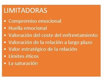 Factores limitadores de la reducción de la asimetría en las relaciones interpersonales