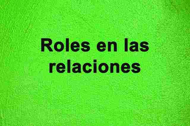 Roles en las relaciones